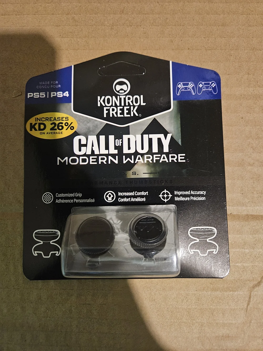 KontrolFreek Call of Duty Modern Warfare Thumbstick Caps - Black